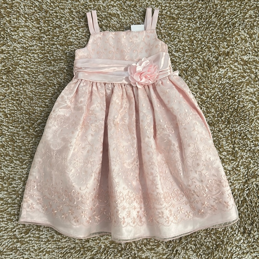Elegant Pink Kids Formal Dress